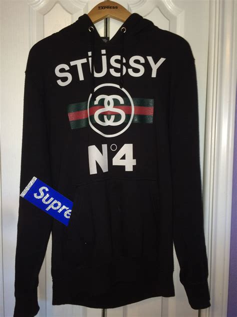 stussy gucci hoodie|stussy sweaters for men.